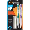 BIC Velocity Max Mechanical Pencil, 0.7mm, #2 Hard Lead, 2/Pack (MPMX7P21-BLK)