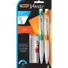BIC Velocity Max Mechanical Pencil, 0.9mm, #2 Hard Lead, 2/Pack (MPMX9P21BLK)