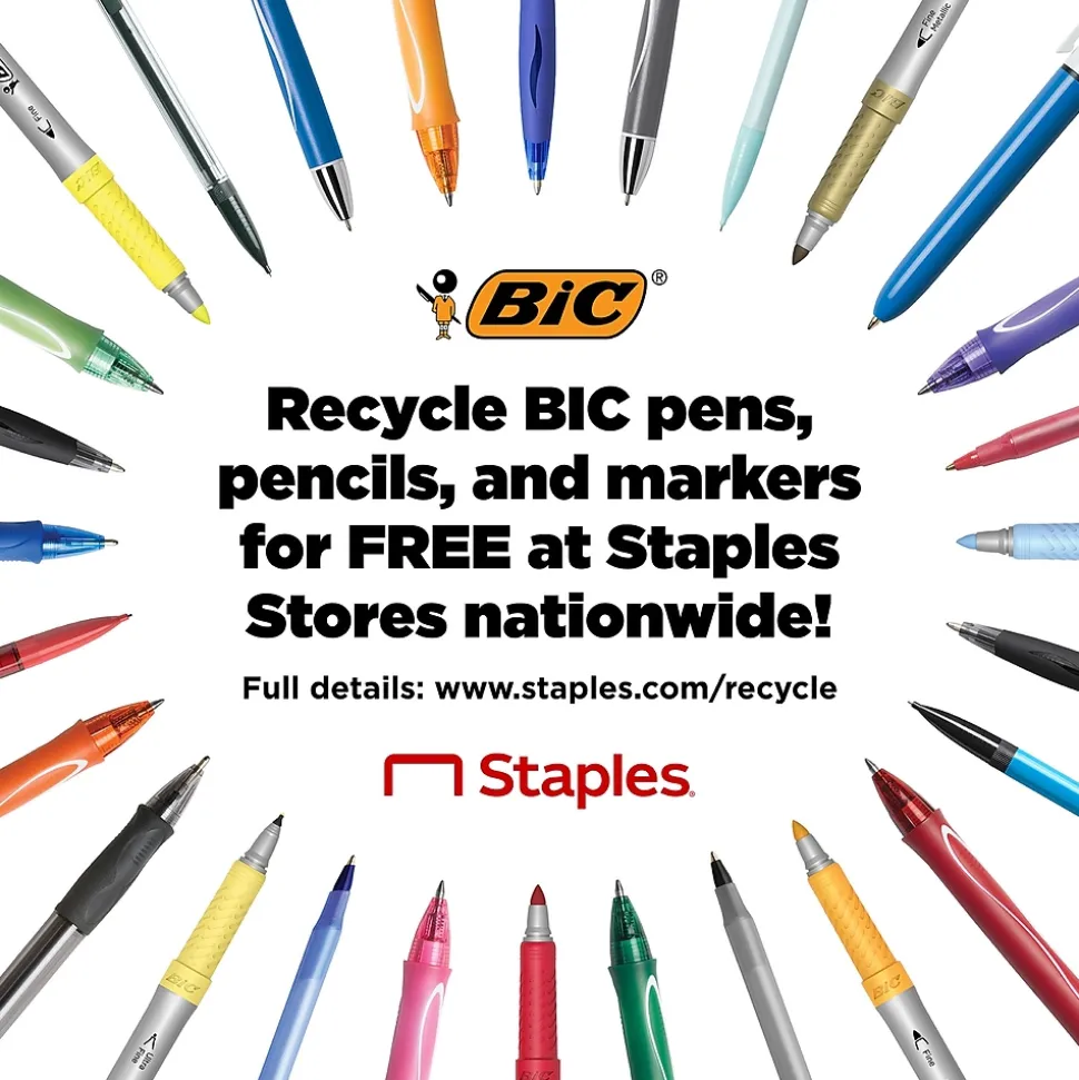 BIC Wite-Out EZ Correct Correction Tape, White, 18/Pack (WOTAP18-WHI)