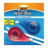 BIC Wite-Out EZ Correct Correction Tape, White, 36/Carton (50592)