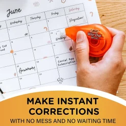 BIC Wite-Out EZ Correct Correction Tape, White (50523/WOTAPP1)