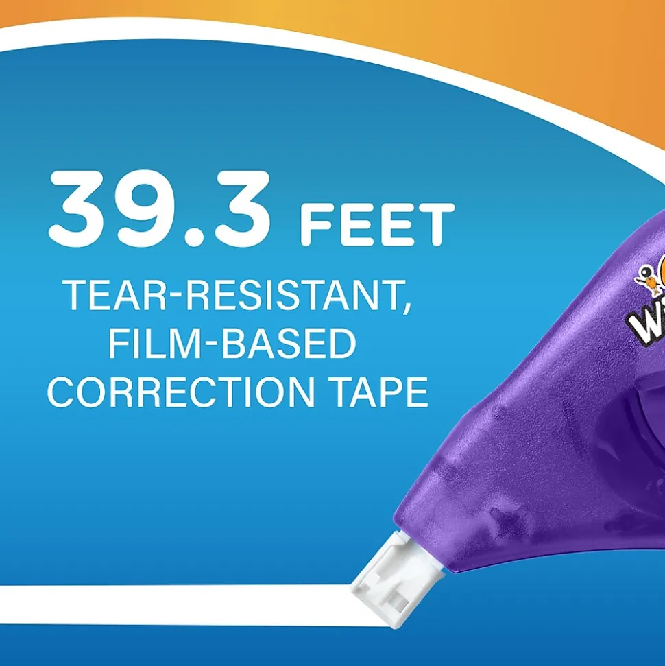 BIC Wite-Out EZ Correct Correction Tape, White (50523/WOTAPP1)