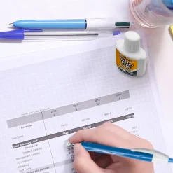 BIC Wite-Out Quick Dry Correction Fluid, 20 ml., White (50605/WOFQD12)