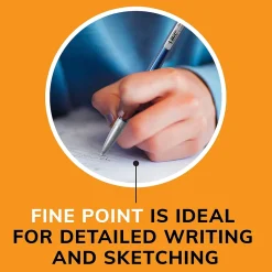 BIC Xtra Precision Mechanical Pencils, 0.5mm, #2 Hard Lead, 24/Pack (MPLMFP241-BLK)