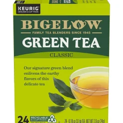 Bigelow Classic Green Tea, Keurig® K-Cup® Pods, 24/Box (6085)