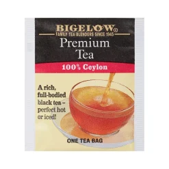 Bigelow Premium Ceylon Black Tea Bags, 1000 Tea Bags/Carton (00351)