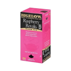 Bigelow Raspberry Royale Black Tea Bags, 28/Box (RCB003401)