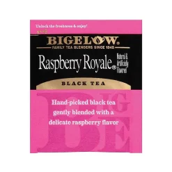 Bigelow Raspberry Royale Black Tea Bags, 28/Box (RCB003401)