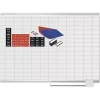 Bi-Office Steel Dry-Erase Whiteboard, Aluminum Frame, 3' x 2' (MA0392830A)