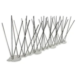 Bird-X Deterrent Steel Spikes, Bird Control, 8"W, 98 ft Long (ETS-98)