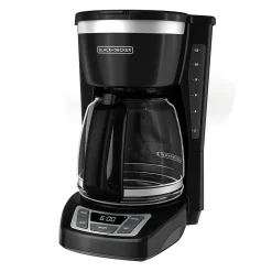 Black & Decker 12-Cups Automatic Coffee Maker, Black (CM1160B)