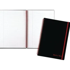Black N' Red Professional 1-Subject Professional Notebook, 8.25