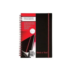 Black N' Red 1-Subject Professional Notebooks, 5.875