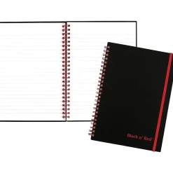 Black N' Red 1-Subject Professional Notebooks, 5.875
