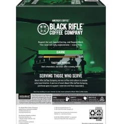 Black Rifle Coffee Company Beyond Black Coffee Keurig® K-Cup® Pods, Dark Roast, 22/Box (5000384043)