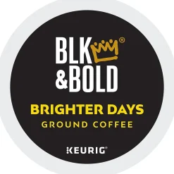 BLK & Bold Brighter Days Coffee Keurig K-Cup Pod, Light Roast, 20/Box (5000372406)