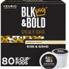 BLK & Bold Rise & GRND Coffee Keurig® K-Cup® Pods, Medium Roast, 80/Carton (OKB90055CT)