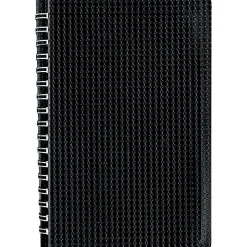 Blueline DuraFlex 1-Subject Professional Notebooks, 6" x 9.375", College Ruled, 80 Sheets, Black (B40.81)