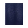 Blueline NotePro Hardcover Executive Journal, 8.5" x 10.75", Wide-Ruled, Indigo Blue, 200 Pages (A10200.BLU)