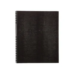 Blueline NotePro 1-Subject Professional Notebooks, 8.5" x 10.75", College Ruled, 100 Sheets, Black (A10200.BLK)