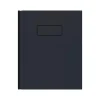 Blueline Professional Notebooks, 7.25" x 9.25", College Ruled, 96 Sheets, Black (A9)
