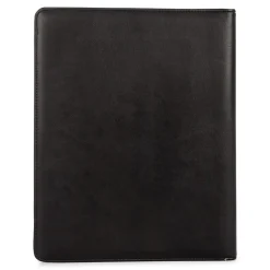Bond Street Faux Leather Padfolio, Black (WRC5040BS-Black)