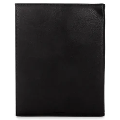 Bond Street Faux Leather Padfolio, Black (WRC5042BS-Black)