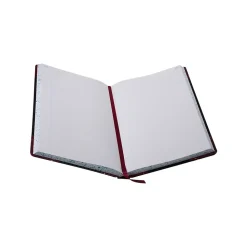 Boorum & Pease 9 Series Record Book, 8.63" x 14.13", Black, 150 Sheets/Book (9-300-R)