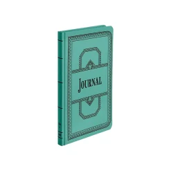 Boorum & Pease 66 Series Record Book, 7.63"W x 12.13"H, Blue, 150 Sheets/Book (66-300-J)