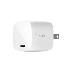 BOOST↑CHARGE 30W USB-C PD GaN Wall Charger, White (WCH001DQWH)