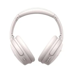 Bose QuietComfort 45 Wireless Active Noise Canceling On-Ear Headphones, Bluetooth, White (866724-0200)