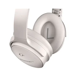 Bose QuietComfort 45 Wireless Active Noise Canceling On-Ear Headphones, Bluetooth, White (866724-0200)