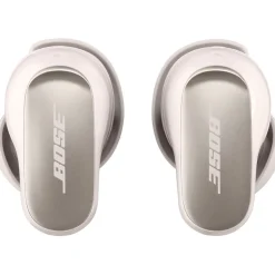 Bose QuietComfort Ultra True Wireless Noise Cancelling In-Ear Earbuds, White Smoke (882826-0020)