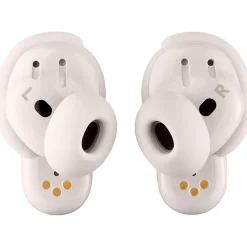 Bose QuietComfort Ultra True Wireless Noise Cancelling In-Ear Earbuds, White Smoke (882826-0020)