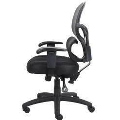 Boss Multi-Function Mesh Task Chair, Black (B6338)