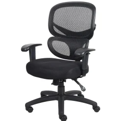 Boss Multi-Function Mesh Task Chair, Black (B6338)