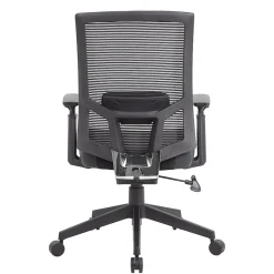 Boss Office Products Mesh/Vinyl Swivel Task Chair, Black (B6044AM-BK)