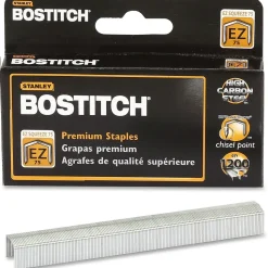 Bostitch B8 PowerCrown EZ Squeeze 75 Staples for B875 Staplers, 1,200/Box (STCR75XHC)