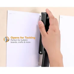 Bostitch Classic Metal Desktop Stapler, 20 Sheet Capacity, Black (B515BK)