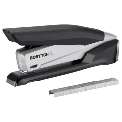 Bostitch InPower 25 Desktop Stapler, 25-Sheet Capacity, Black/Gray (PPR1100)