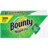 Bounty Quilted Napkin, 1-ply, White, 200 Napkins/Pack (34885.)