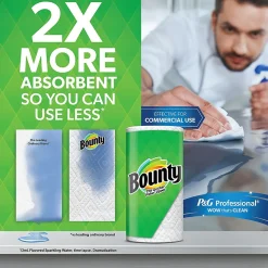 Bounty Select-A-Size Double Roll Paper Towels, 2-ply, 90 Sheets/Roll, 24 Rolls/Pack (66539/5815)