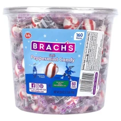 Brach's Peppermint Mints, 28 oz., 160 Pieces/Tub (209-02493)