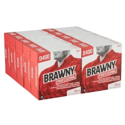 Brawny Professional D400 Cellulose Cleaning Wipers, 12.2