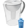 Brita Large 10 Cup Pacifica White Water Filter Pitcher withFilter (36515)