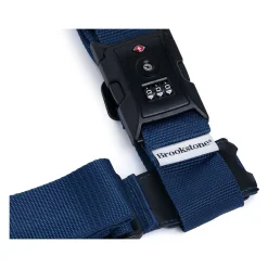 Brookstone 3-Digit Combination Lock, Blue (BSLS0001)