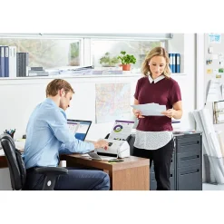 Brother ADS-2700W Refurbished Wireless Color Duplex Desktop Document Scanner, White