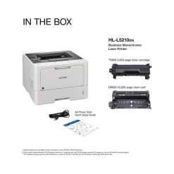 Brother HL-L5210DN Business Monochrome Laser Printer with Duplex Printing and Networking