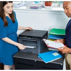 Brother HL-L2390DW Refurbished Wireless Black & White Laser Printer, Single-Function, Print, Scan, Copy