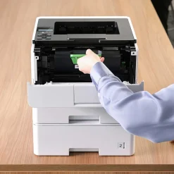 Brother HL‐L6210DWT Business Monochrome Laser Printer, Dual Paper Trays, Wireless Networking